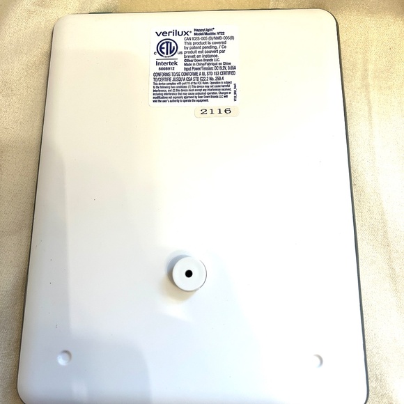VERILUX HAPPYLIGHT LUMI LED LIGHT THERAPY LAMP VT31 NEW WITHOUT BOX - Picture 7 of 9